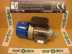 MGM Brakemotor BA71 B6  230/400V  50Hz  IP54   0,25KW  
